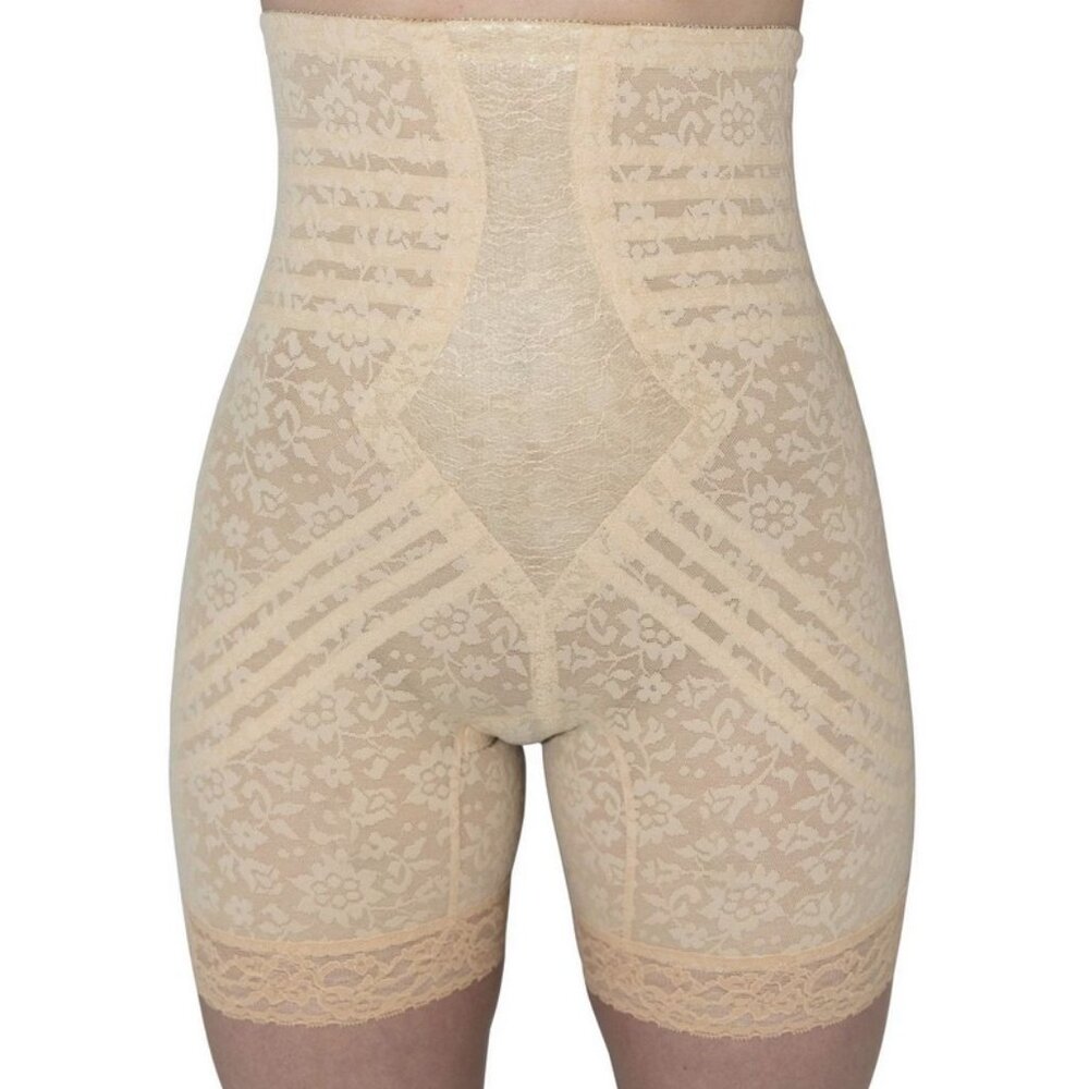 NWT Rago High Waist Leg Shaper Extra Firm Shaping  M/28 / Beige